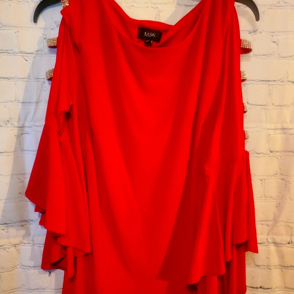 MSK top, size large, rayon